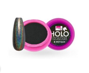 EFECTO HOLOGRAFICO COLOR NEGRO