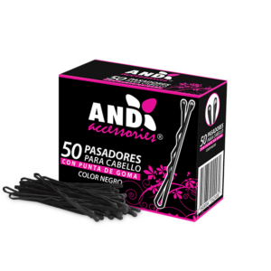 Pasadores Negro 50 Pzs