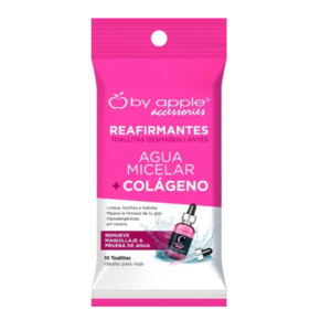 Toallitas Desmaquillantes Agua Micelar + Colageno