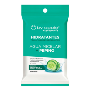 Toallitas Desmaquillantes Agua Micelar + Pepino