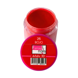 Acrilico 3D 26 Rojo 7G