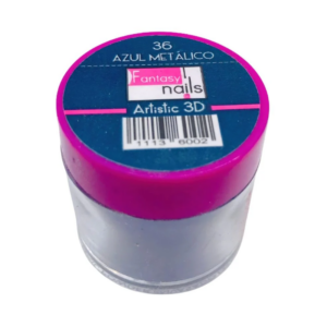 Acrilico 3D 36 Azul Metalico 7G