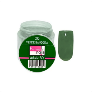 Acrilico 3D 7 Verde Militar 7G