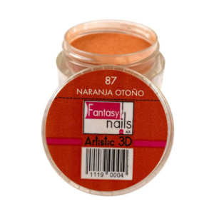 Acrilico 3D 87 Naranja Otoño 7G