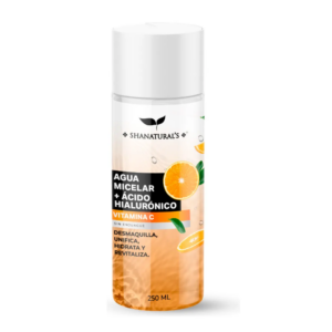 Agua Micelar Acido Hialuronico +  Vitamina C  250Ml