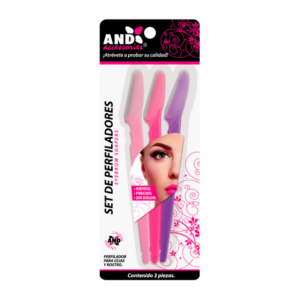 And Accesorios Set De Perfiladores Eyebrow Shapers C/3