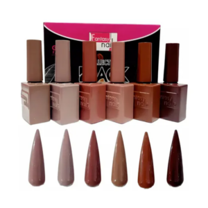 Coleccion Gel Black Coffee 6Pzs 15Ml