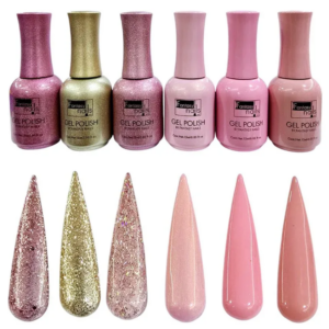 Coleccion Gel Little Pink 6Pzs 15Ml