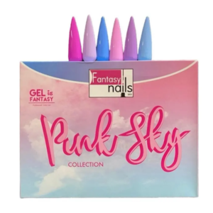 Coleccion Gel Pink Sky 6Pzs