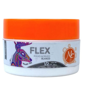 Flex Polvo Acrilico Blanco 1/2 Oz