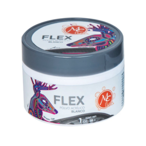 Flex Polvo Acrilico Blanco 1Oz