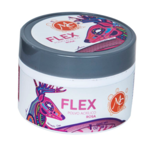Flex Polvo Acrilico Rosa 1Oz