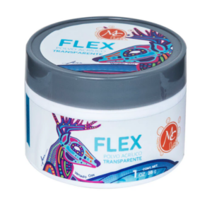 Flex Polvo Acrilico Transparente 1Oz