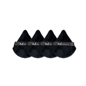 Borlas Triangulares Negro 4 Pzs