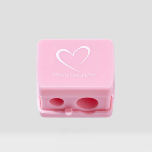 Sacapuntas Rosa Doble Con Tapa