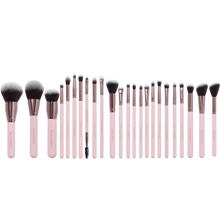 Set De Brochas Pretty And Perfect 24 Pzs Pink