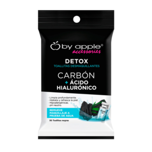 Toallitas Desmaquillantes Carbon + Acido Hialuronico