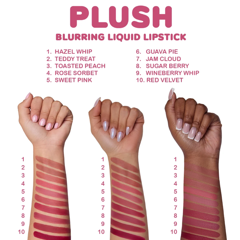 Labial Liquido Plush Brurring Guava Pie - Imagen 2
